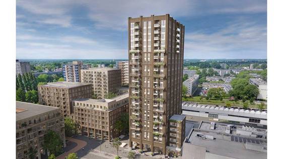 23Stories 4-kamerappartement ong, Haarlem