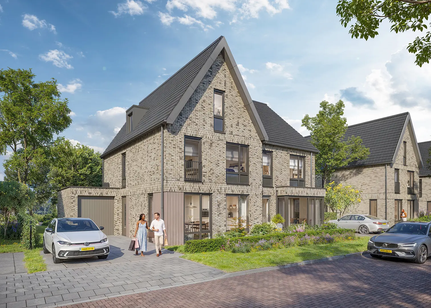 Twee-onder-één-kapwoning None