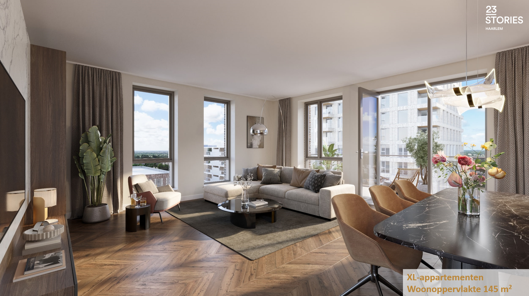 23Stories XL appartement ong, Haarlem